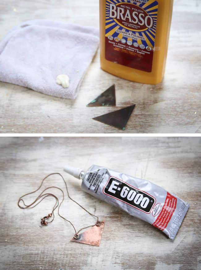 DIY Necklace with Copper