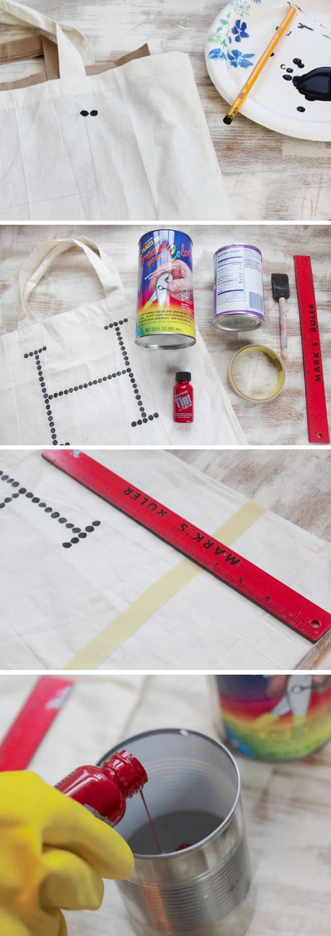how to make tote bag with plasti dip
