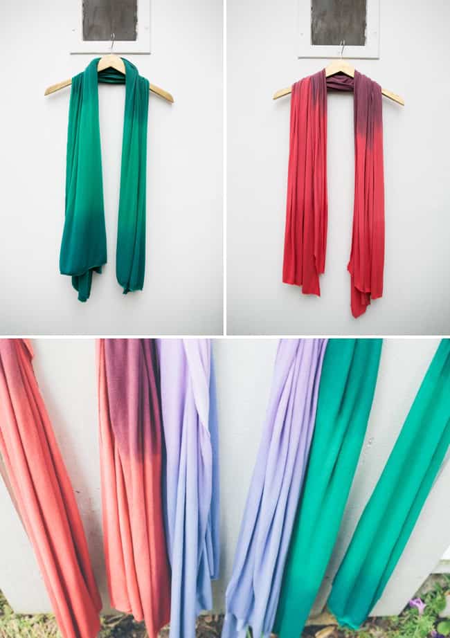 DIY Jersey Scarves | HelloGlow.co