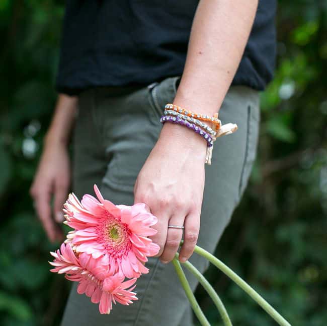 DIY Tory Burch bracelet | Hello Glow