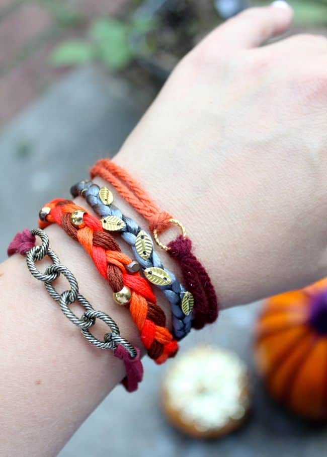 Pumpkin Spice Stack! Make 4 Fall Bracelets | HelloGlow.co