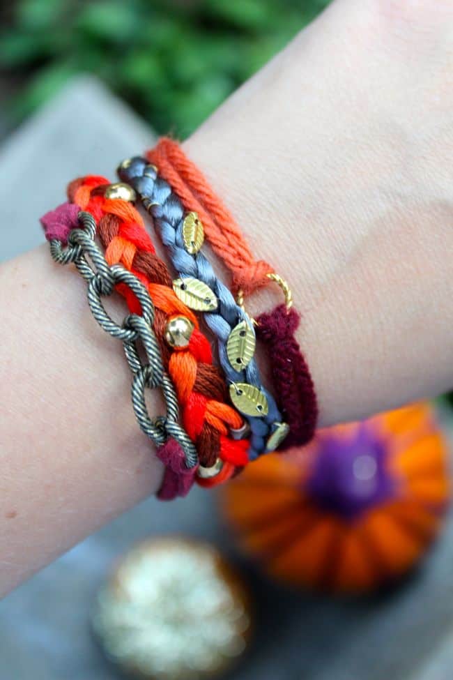 Pumpkin Spice Stack! Make 4 Fall Bracelets | HelloGlow.co