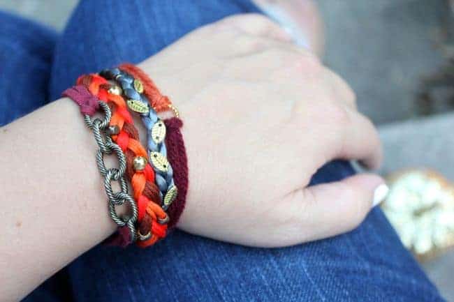 Pumpkin Spice Stack! Make 4 Fall Bracelets | HelloGlow.co