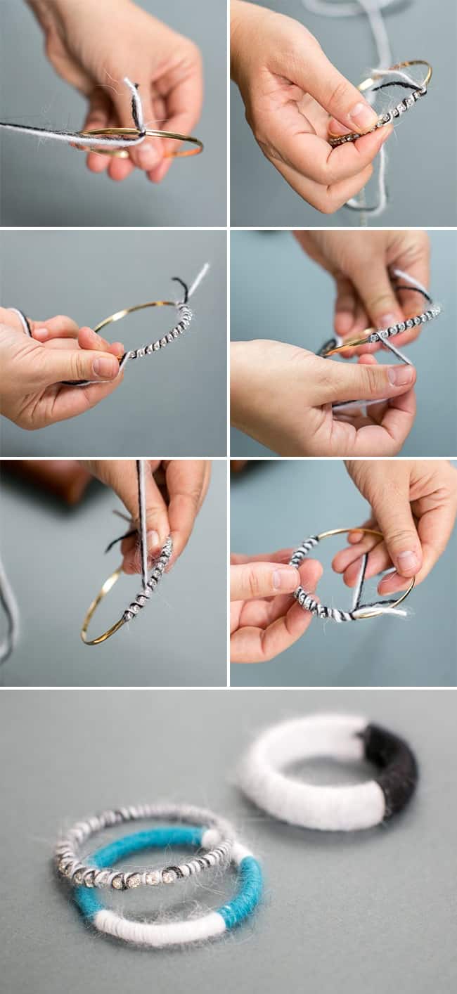 DIY Angora Bracelets | Hello Glow