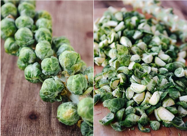 Maple Bacon Roasted Brussels Sprouts | HelloGlow.co