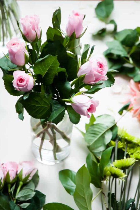 9 Tips for a Gorgeous Grocery Store Flower Arrangement - Hello Nest