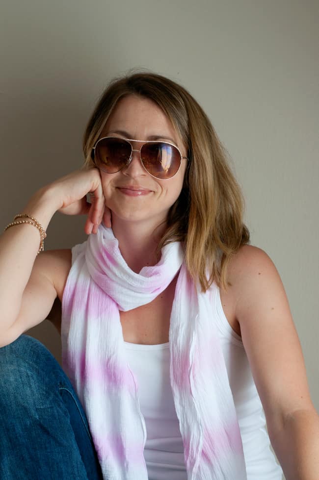 DIY summer scarf | Hello Glow