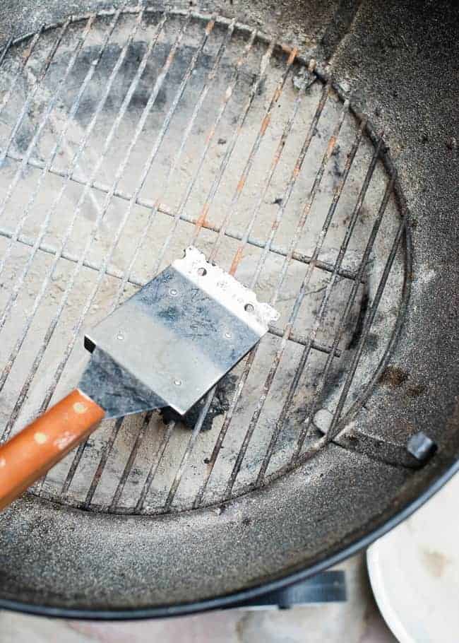 how to clean a grill