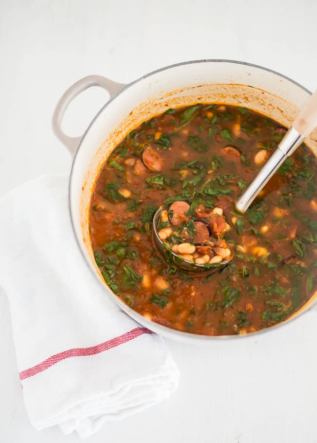Easy White Bean Soup Recipe | HelloGlow.co