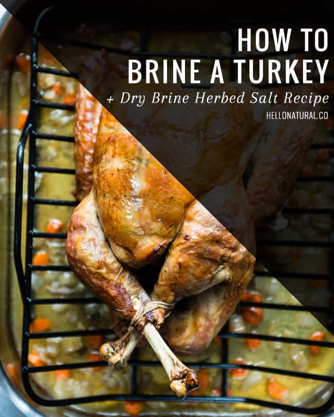 How to Brine a Turkey + Dry Brine Recipe | HelloGlow.co