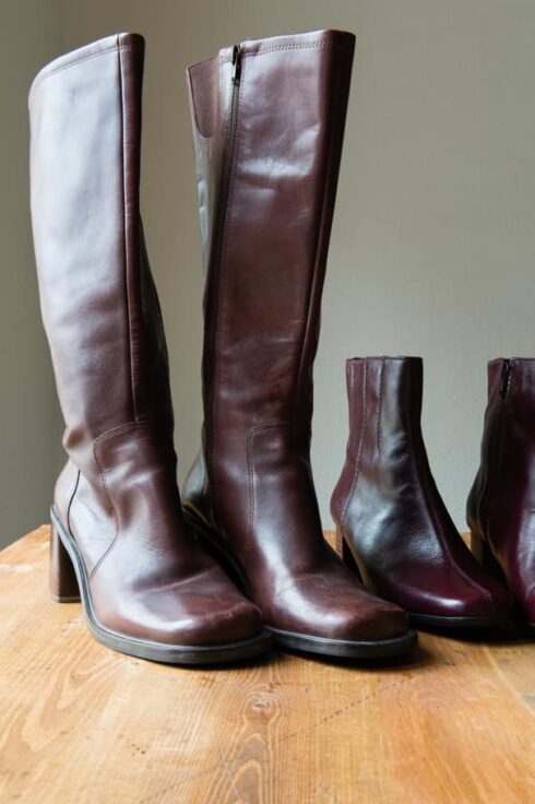 How to care for leather boots in winter
