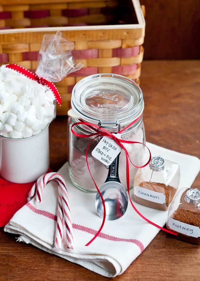 homemade hot chocolate kit