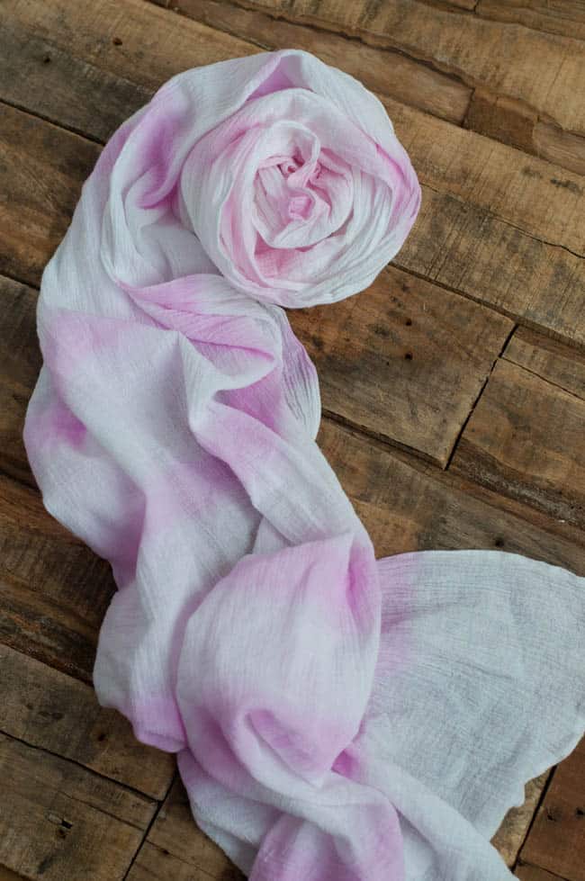 DIY Painted Summer Scarf | Hello Glow