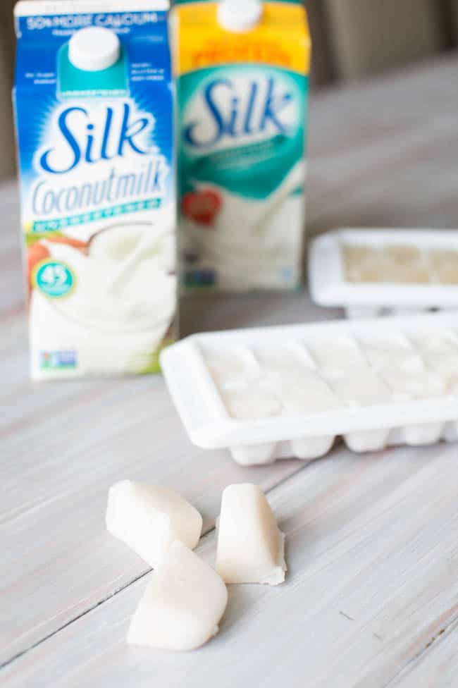 Milk cubes for smoothies | Hello Glow