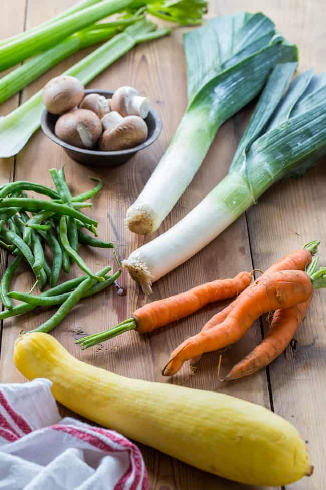 Freezer Vegetable Soup