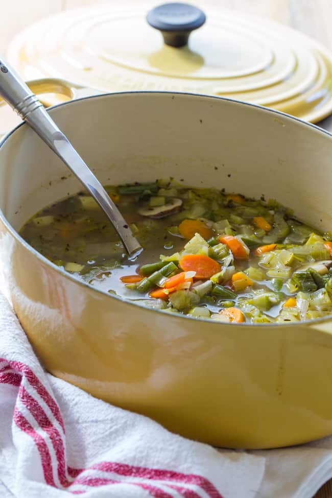 Freezer Vegetable Soup