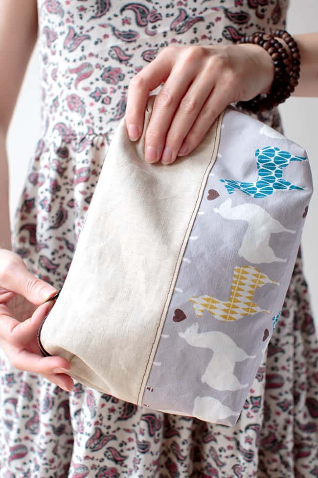 DIY zipper pouch| 11 DIY Bags for All Your Needs