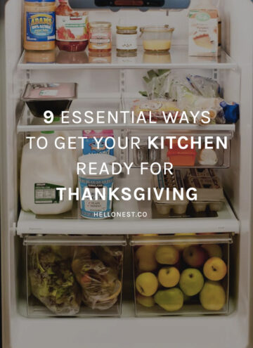 9 Essential Ways To Get Your Kitchen Ready for Thanksgiving - HelloNest.co