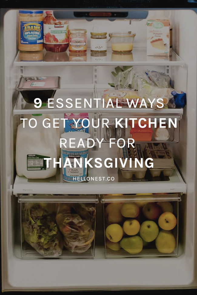 9 Essential Ways To Get Your Kitchen Ready for Thanksgiving - HelloNest.co