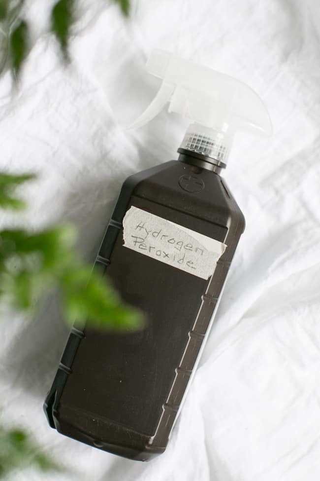 Hydrogen Peroxide | 10 Must-Have Ingredients for Homemade Cleaners