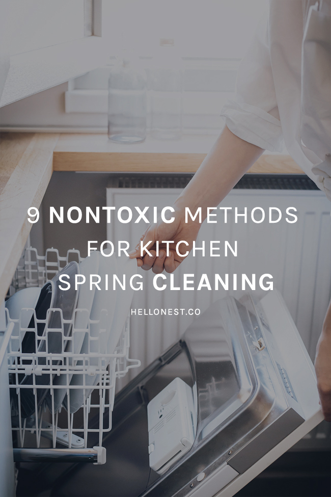 9 Nontoxic Methods for Kitchen Spring Cleaning - Hello Nest