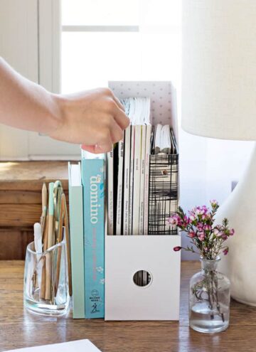 6 Tips For Creating an Organized + Efficient Home Office Space