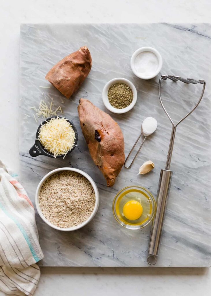 Ingredients for Sweet Potato Pizza Crust