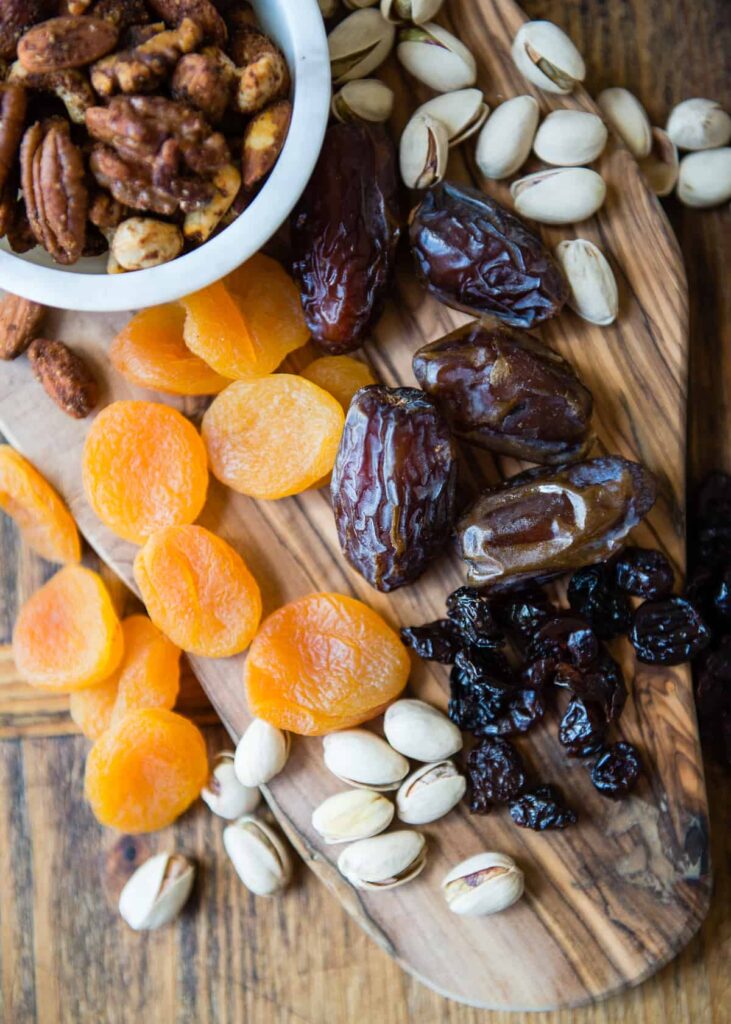 Epic Cheese Board | Dried Fruit and Nuts | HelloGlow.co