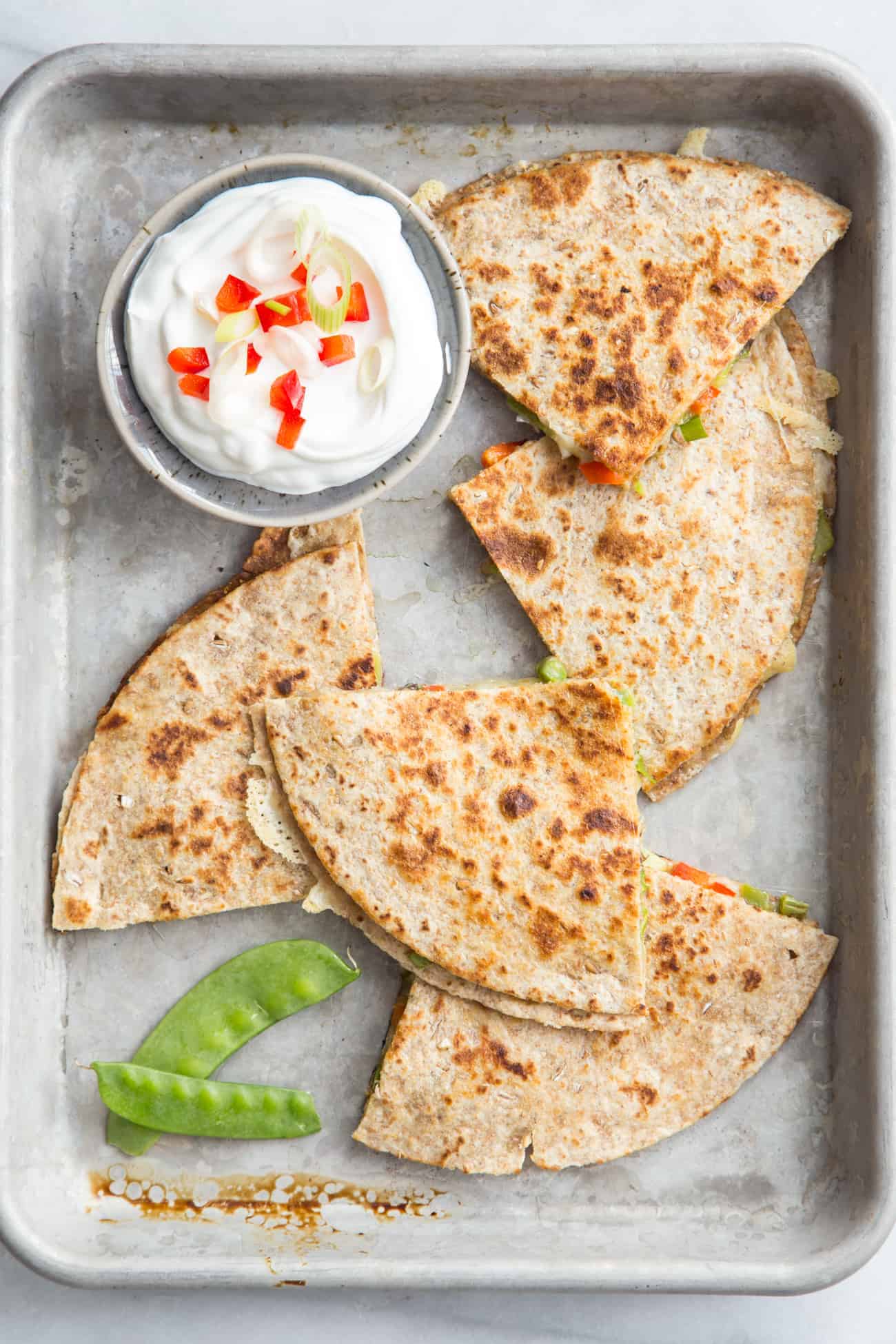 A Meatless Monday Crowd-Pleaser: Vegetable Quesadillas