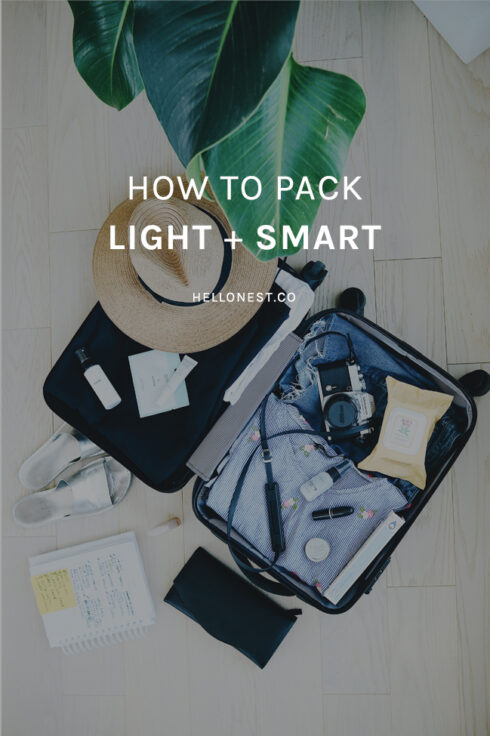 How to pack light + smart - HelloNest.co