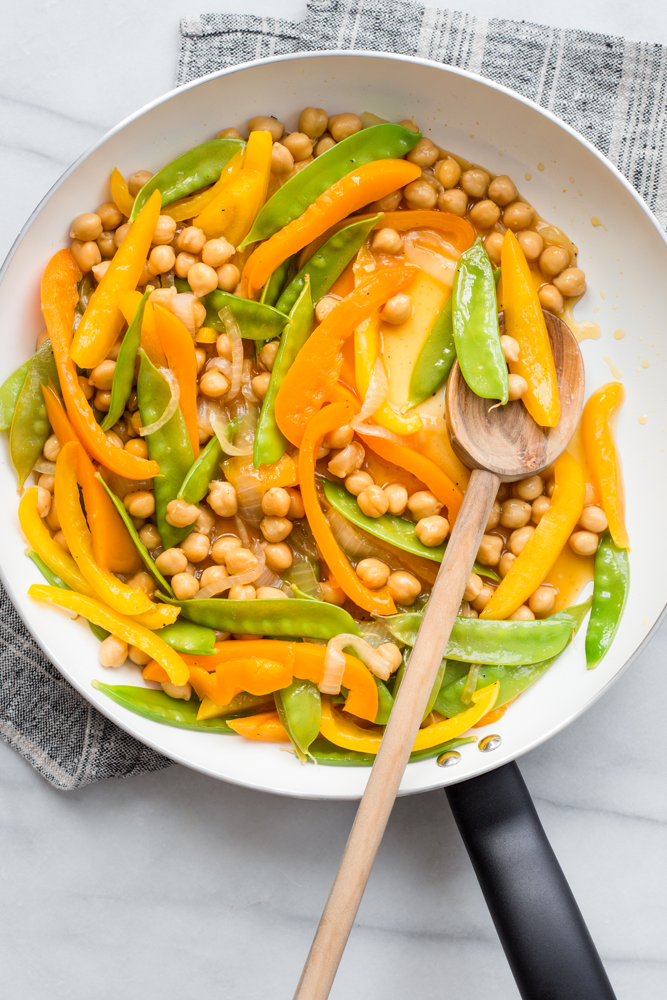 Your New Go-To Meatless Monday Dinner: Quick Chickpea Stir Fry