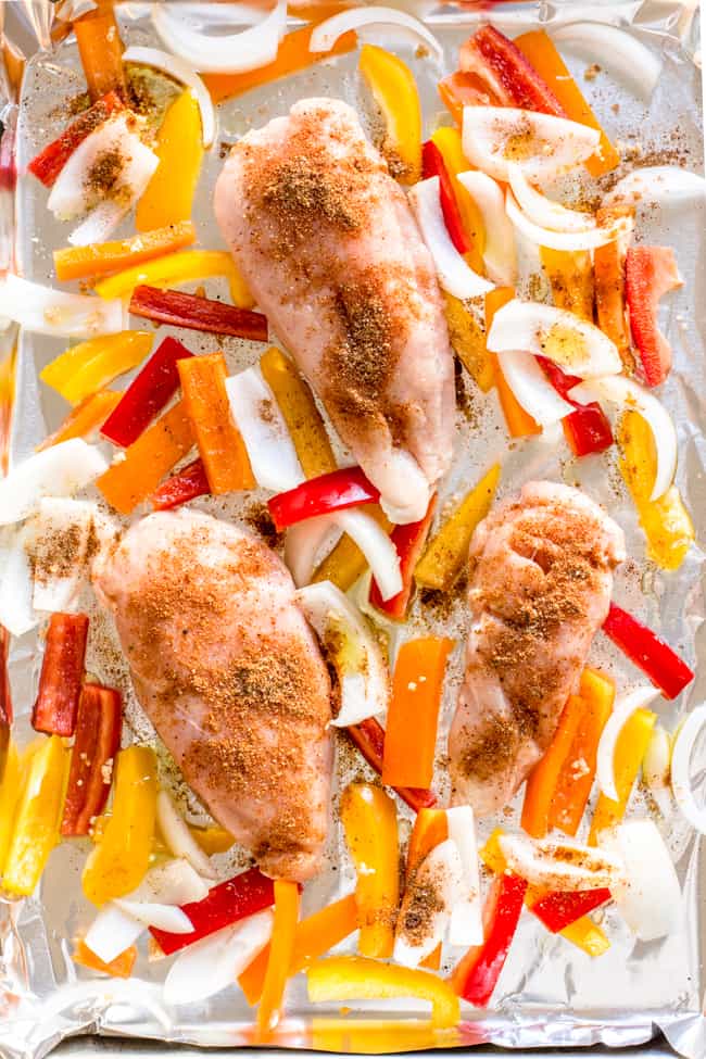 Whole30 One-Pan Mexican Chicken + Veggies