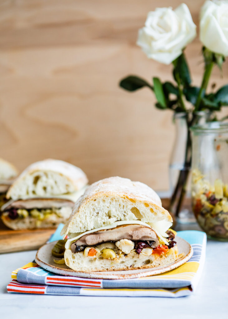 This Vegetarian Muffuletta Might Not Be Authentic, But It Tastes So Good You Won't Care