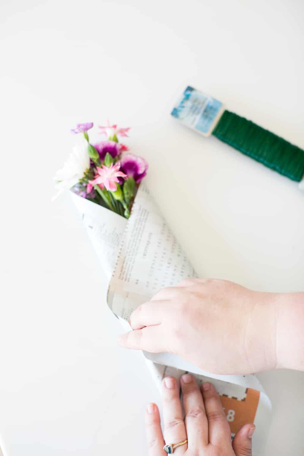 How to Make Mini-Bouquets with Grocery Store Flowers