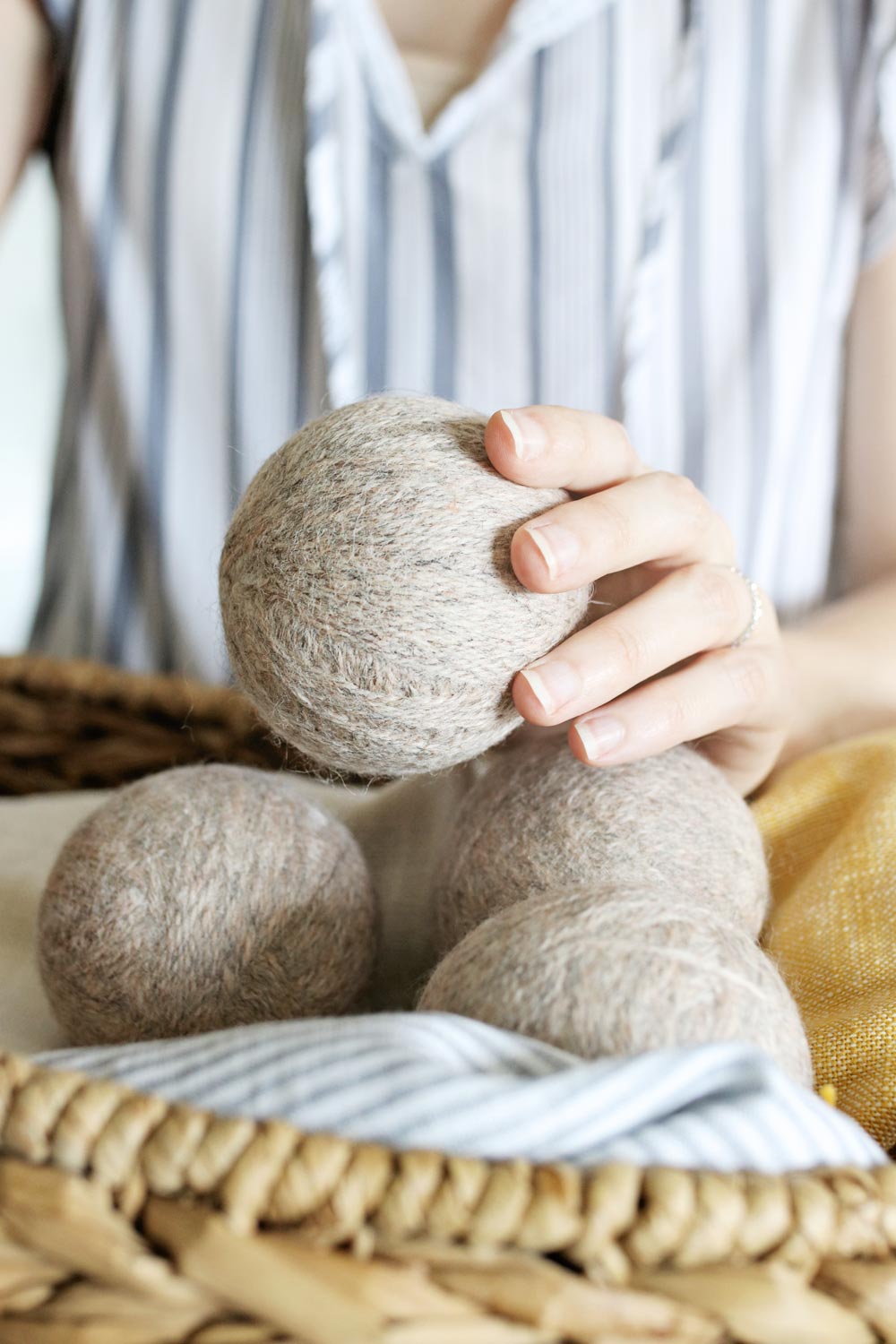 Homemade wool deals dryer balls