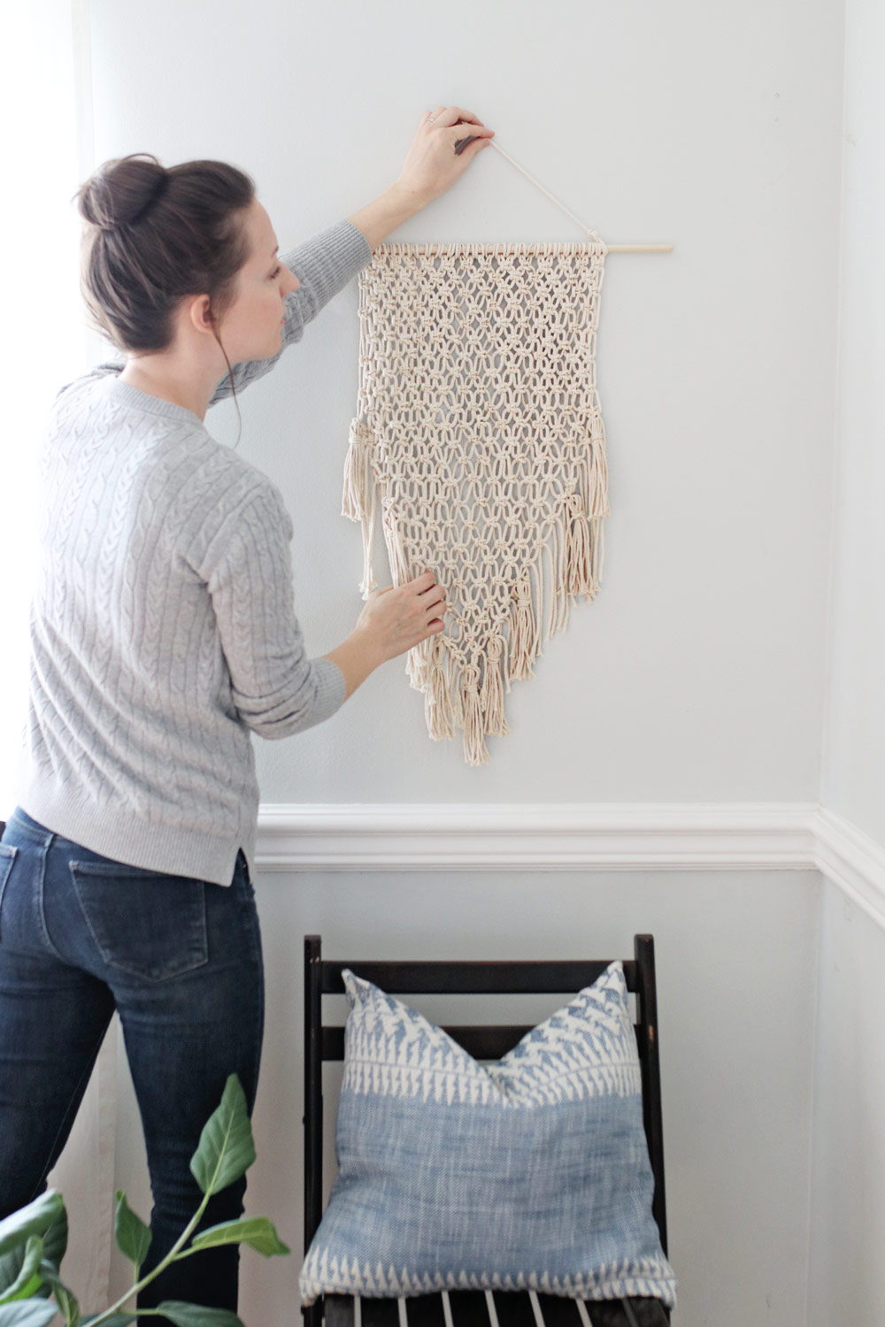 Diy macrame wall deals hanging