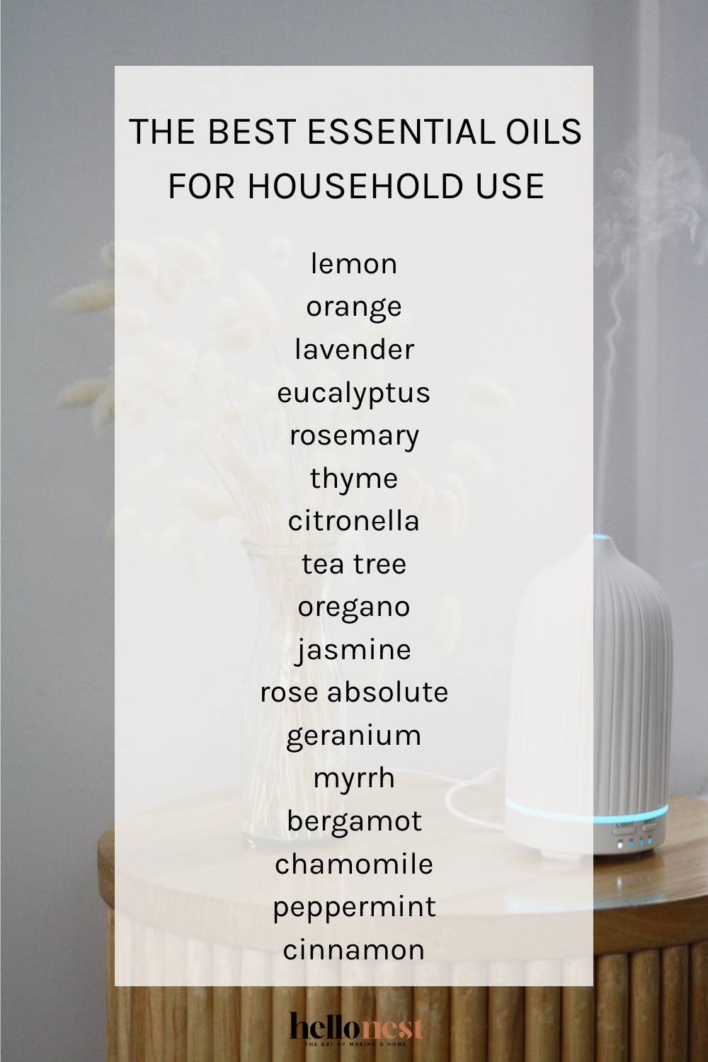 The Best Essential Oils for Home