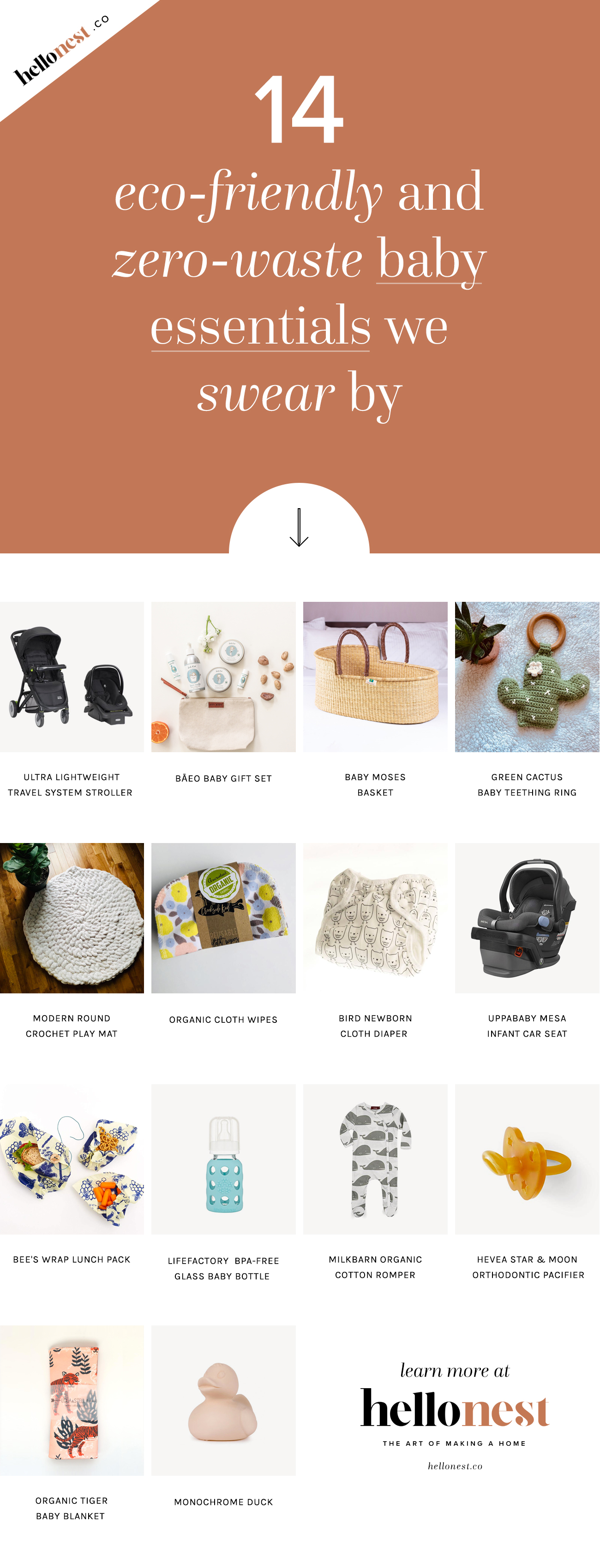 Our Favorite Sustainable + Zero Waste Baby Essentials