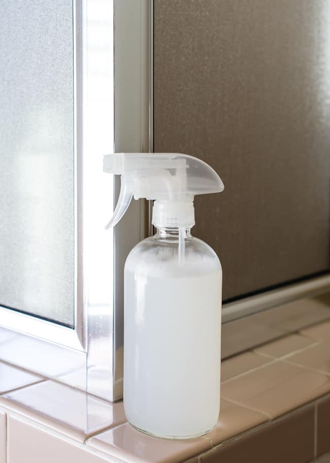 Homemade Daily Shower Cleaner Spray