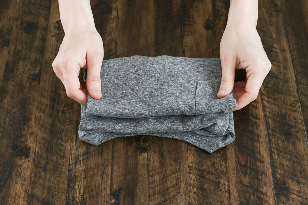 How To Fold a T-Shirt Like a Pro