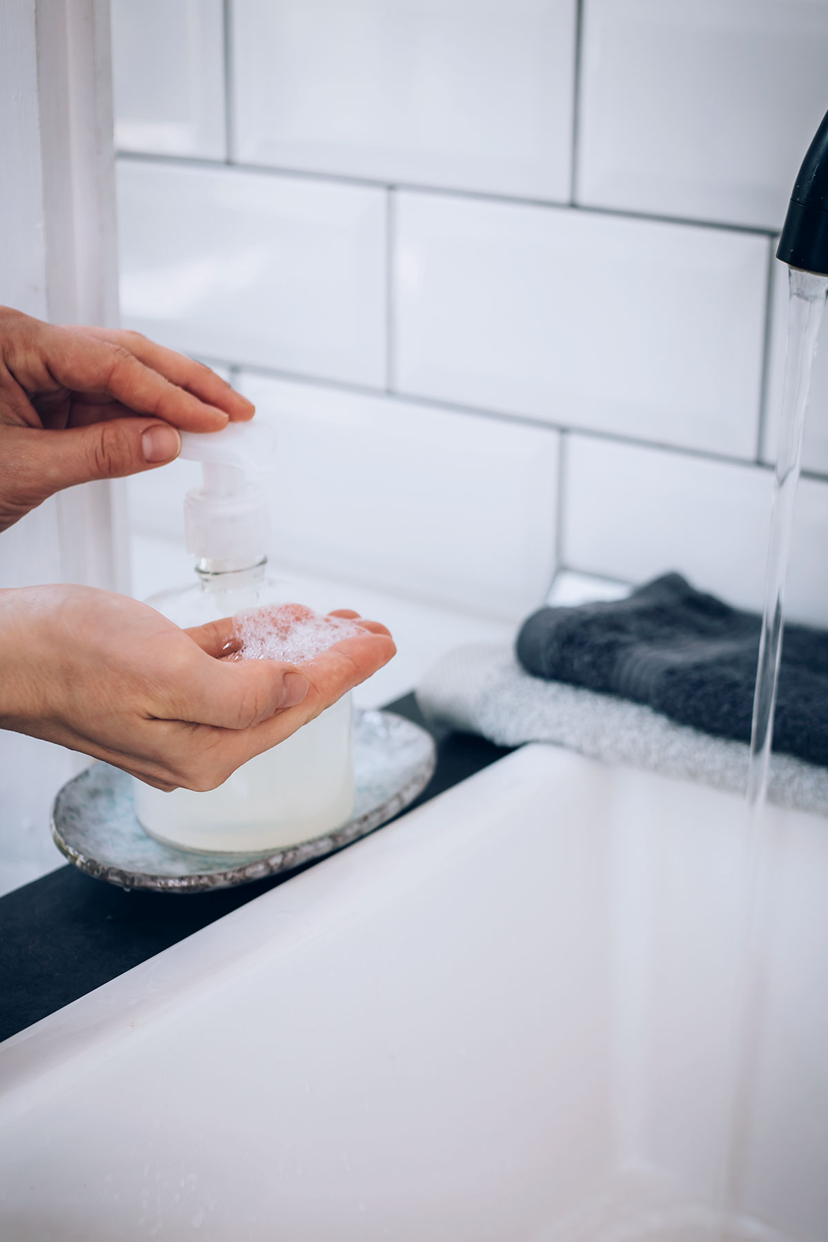 How to Make Your Own Foaming Hand Soap