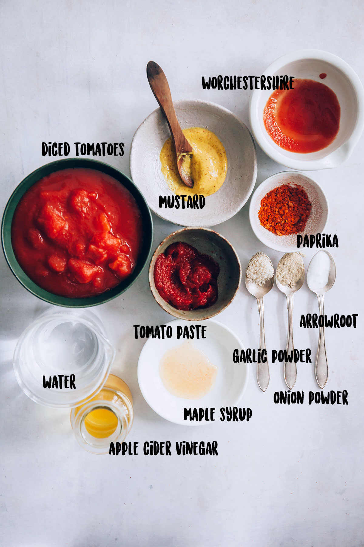 Homemade Ketchup Ingredients