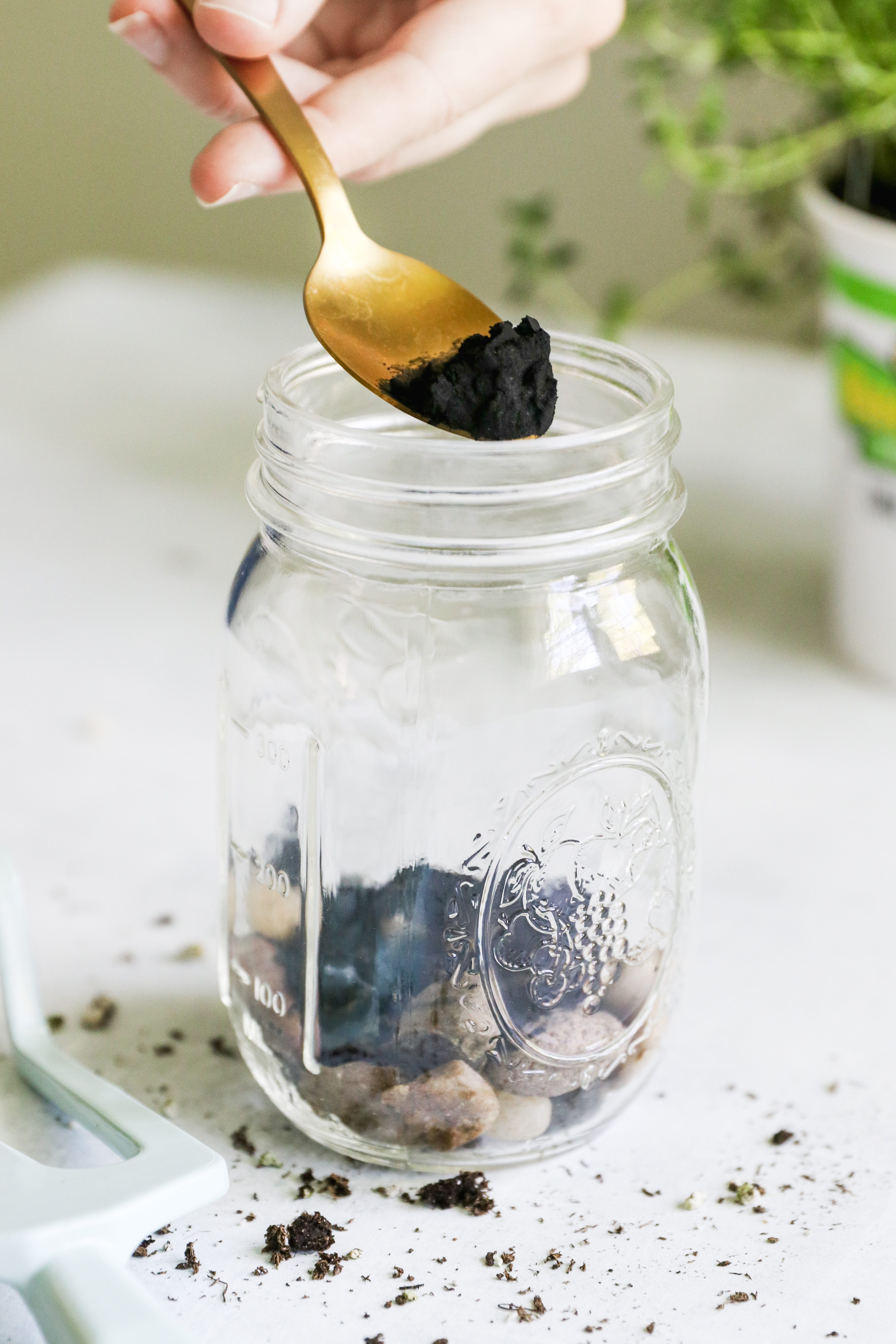 Come fare un Mason Jar Herb Garden