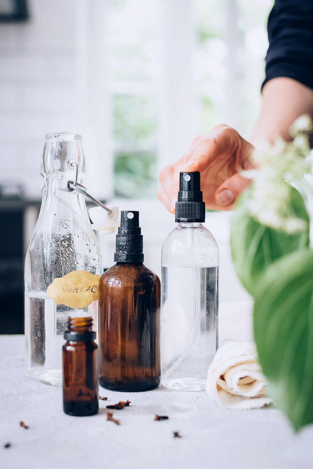 homemade cleaning spray