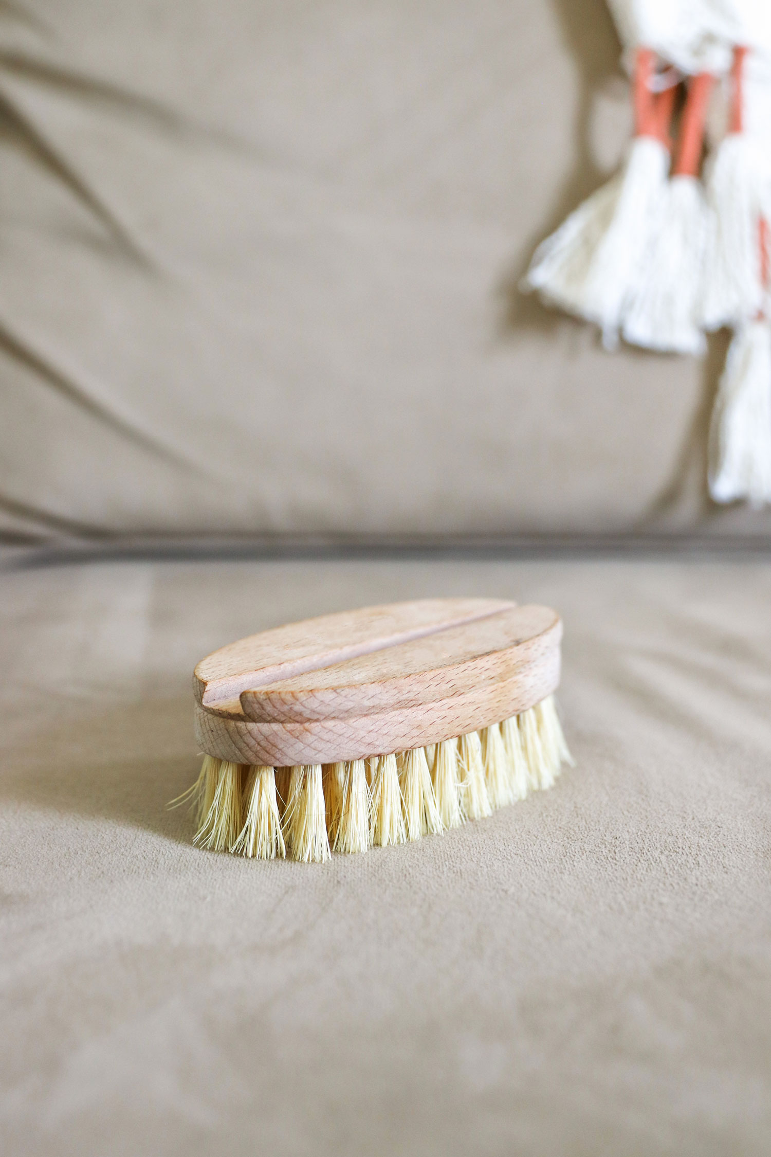 Fluff Microfiber Couch after Cleaning