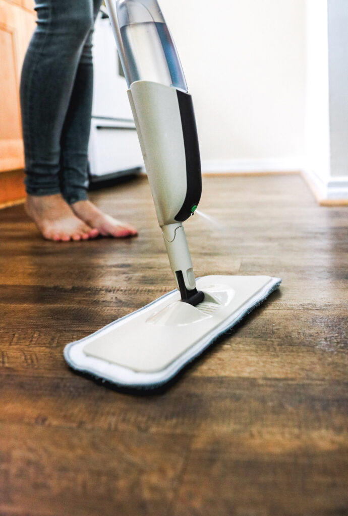 How to Clean Vinyl Plank Flooring - The Greener Living Blog