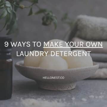 9 ways to make your own laundry detergent