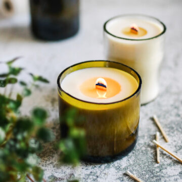 Dried flower candles - soy wax - first attempt : r/candlemaking