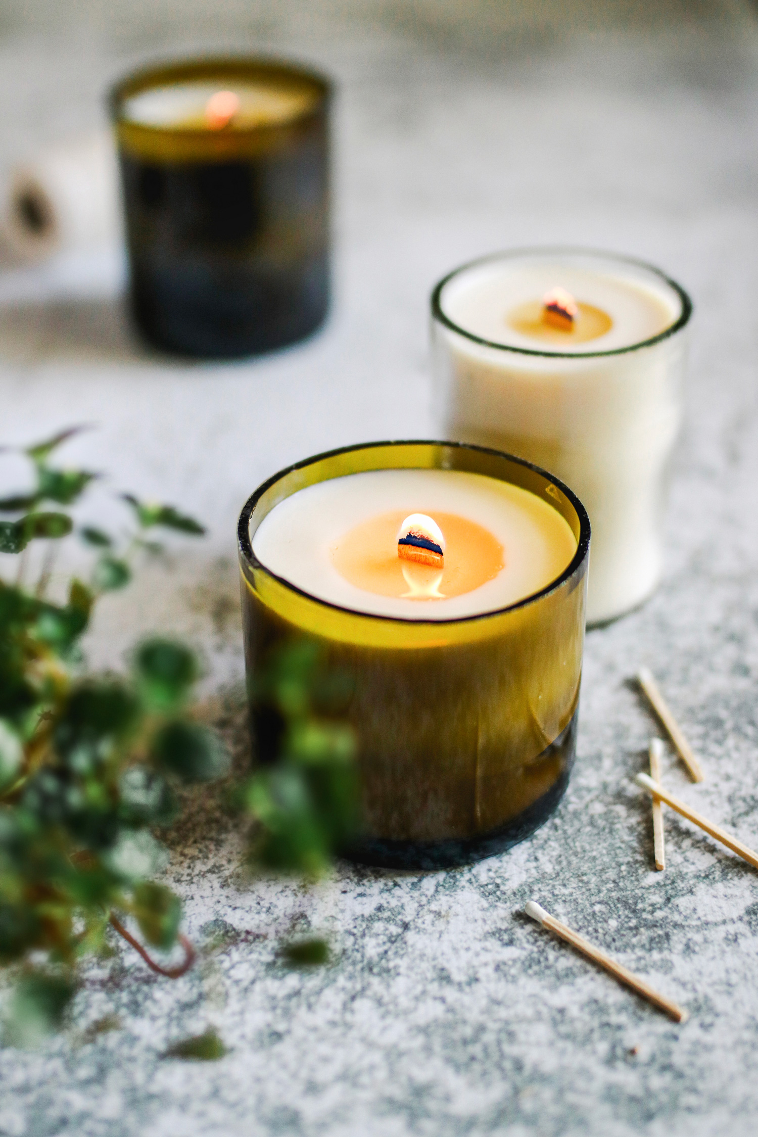 How To Make Wine Bottle Candles Hello Nest