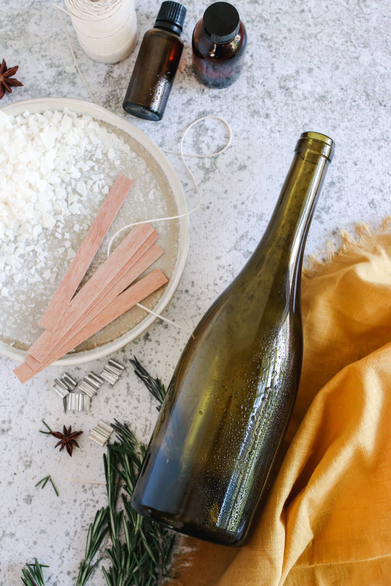 How To Make Wine Bottle Candles Hello Nest